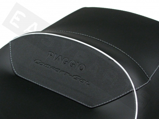 Piaggio Doppelsitzbank Komfort-Gel Piaggio MP3 Touring Schwarz